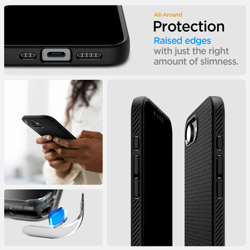 Funda Spigen para iPhone 16e – Liquid Air (MagFit)